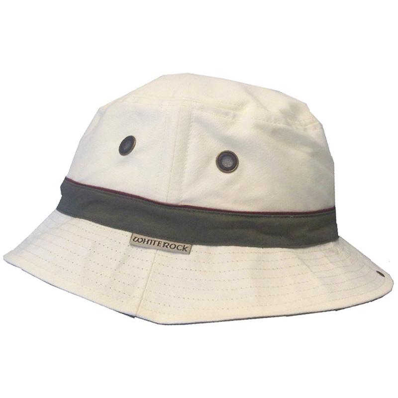 Foto Adult White Rock UV Cotton Oasis Sun Hat Stone