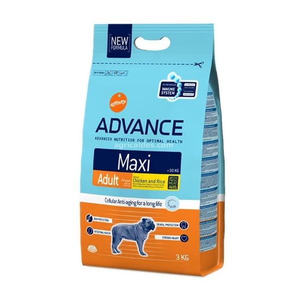 Foto Advance maxi adult pollo y arroz Saco de 14 Kg