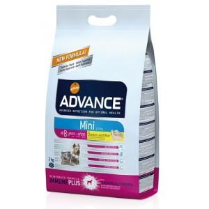 Foto ADVANCE MINI SENIOR CHICKEN & RICE 3KG