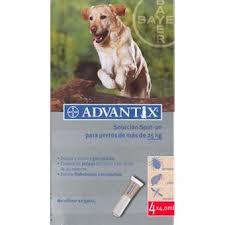 Foto Advantix (Bayer) Advantix perros +25kg (4p)