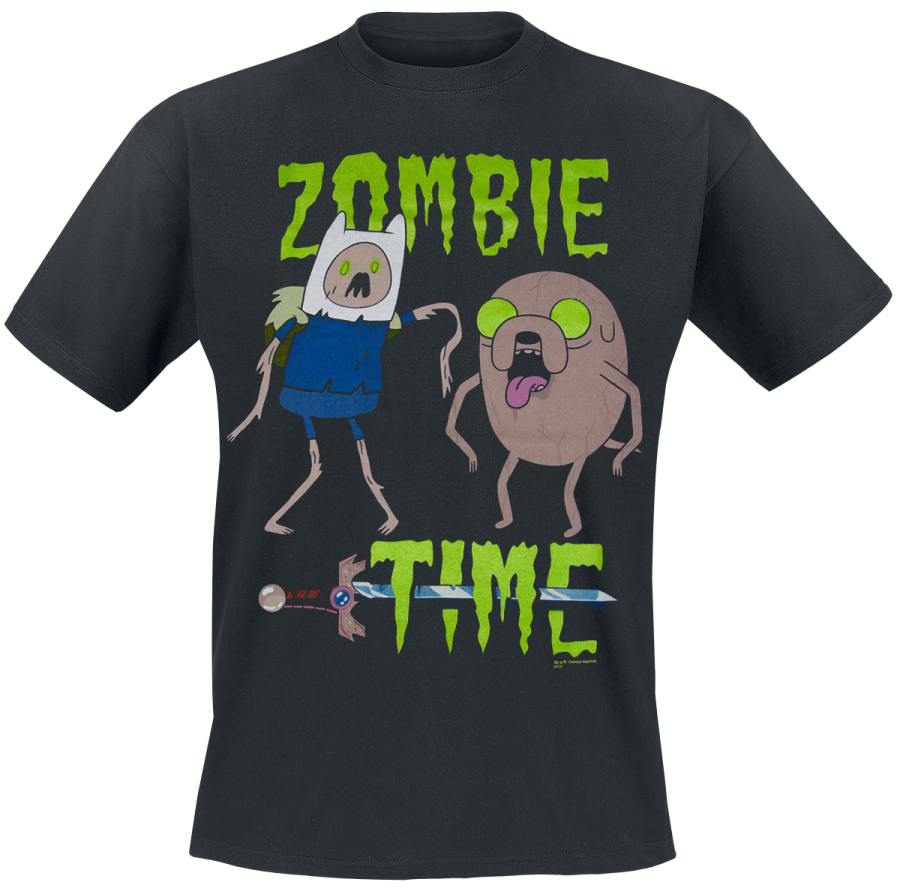 Foto Adventure Time: Zombie Time - Camiseta