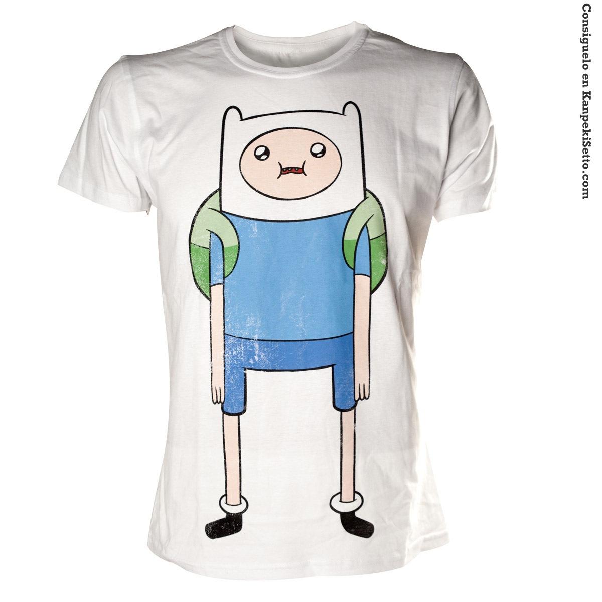 Foto Adventure Time Camiseta Finn Talla Xl