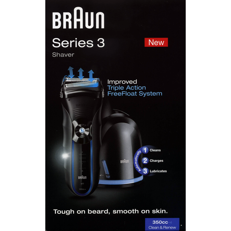 Foto AFEITADORA BRAUN 350 CC SERIE 3