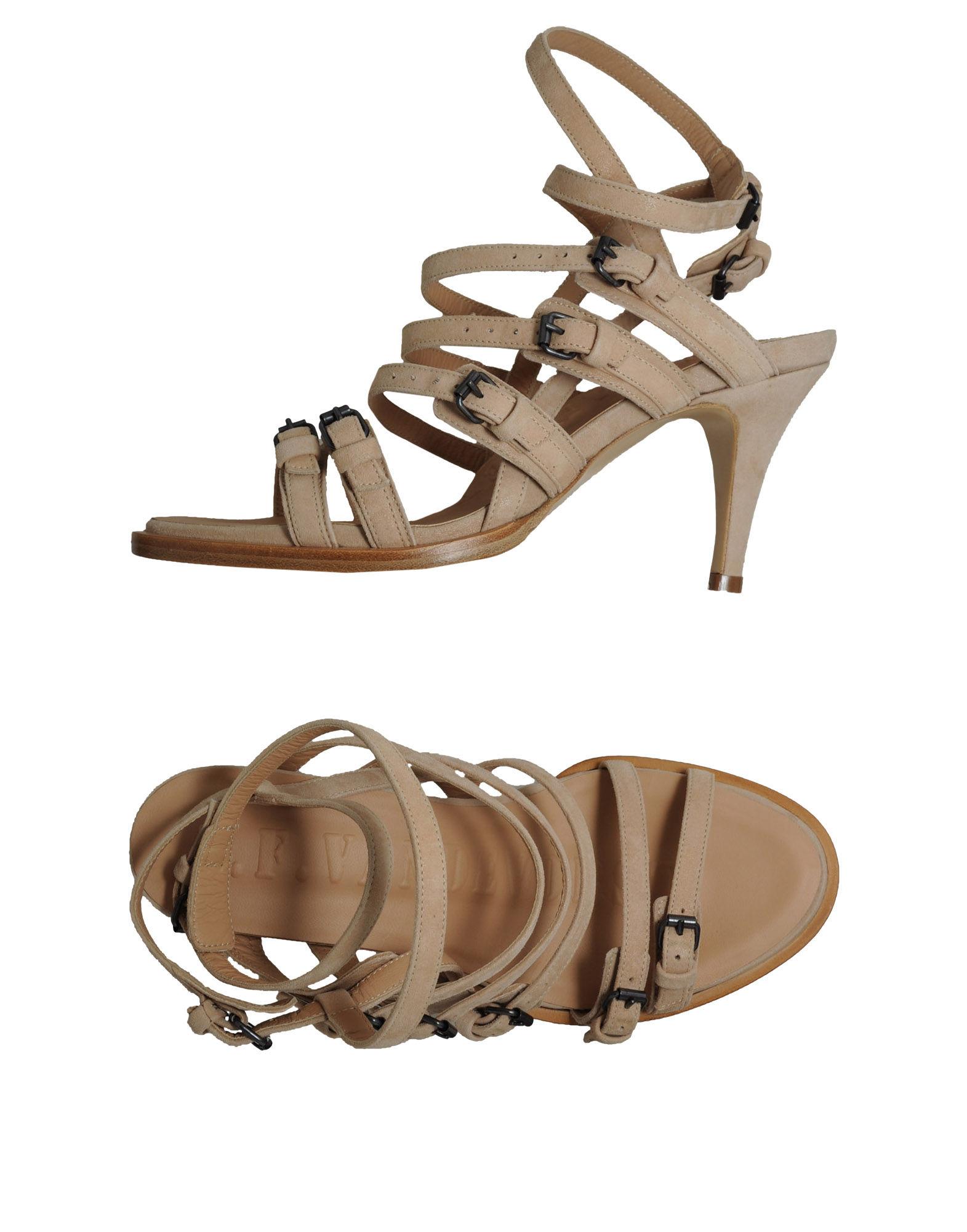 Foto A.F.Vandevorst Sandalias Con Plataforma Mujer Beige