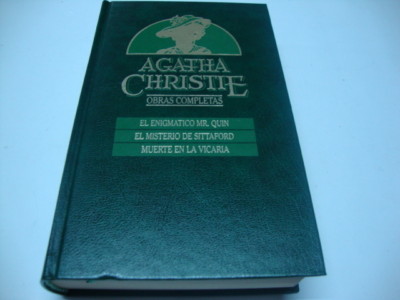 Foto Agatha Christie Libro Numero 5 De Orbis Y Edicion Del A�o 1987