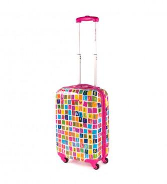 Foto Agatha ruiz de la prada. Trolley de cabina Puzzle multicolor-36x55x20cm-