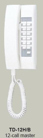 Foto AIPHONE TD-12H/B 12 Telephone Call To Separate Ways