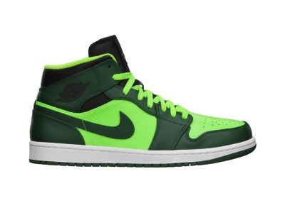 Foto Air Jordan 1 Mid Zapatillas - Hombre - Verde/Negro - 7