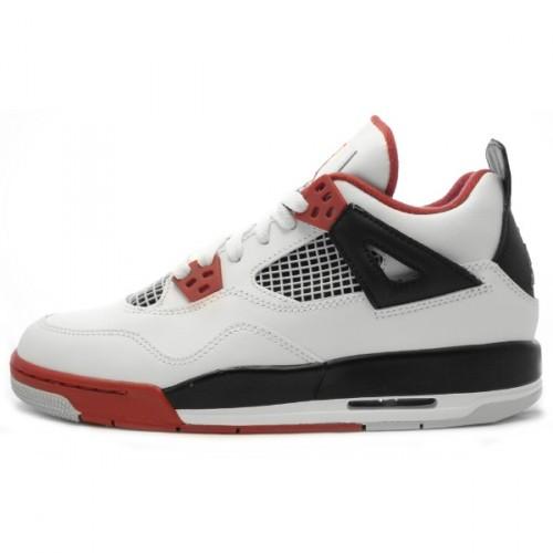 Foto Air Jordan 4 Retro - Fire Red (GS)