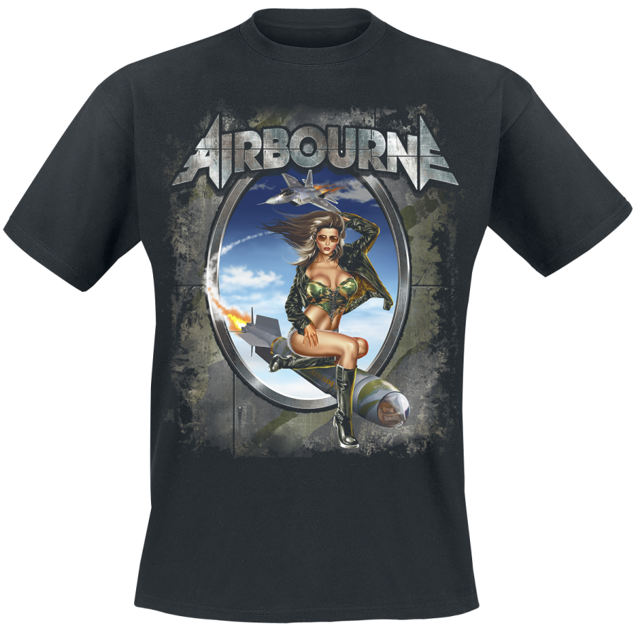 Foto Airbourne: Rocket Girl - Camiseta