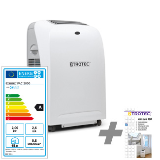 Foto Aire acondicionado PAC 2000 S + AirLock 100