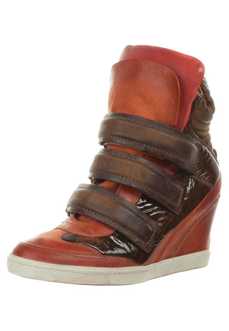 Foto Airstep Luce Botines De Cuña Rojo 39