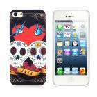 Foto Airwalks Skull Amar Patrón Funda protectora Volver PC para el iPhone 5 - Multicolor