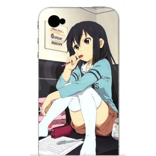 Foto Akiyama Mio Anime girl iPhone 4, 4S protective case