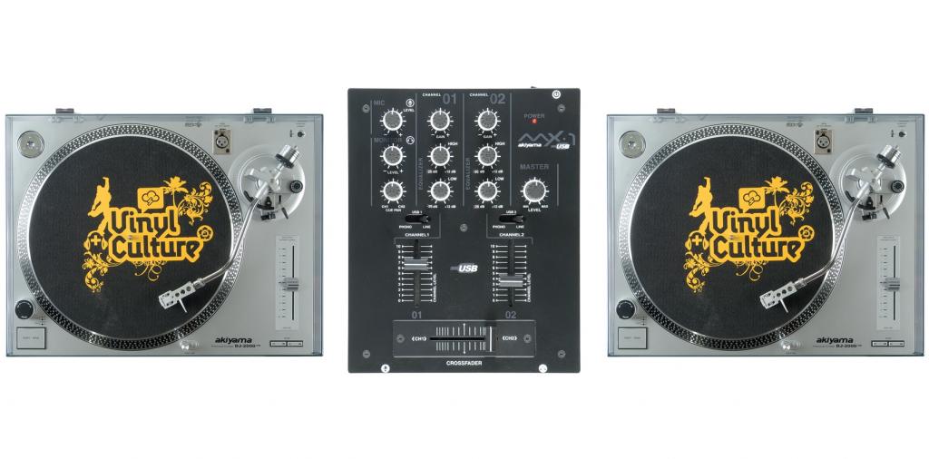 Foto AKIYAMA PACK 2000 USB Pack Of 2 Dx-2000 Usb & 1 Mx-1 Usb Mesa
