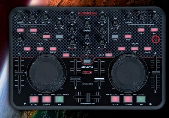 Foto AKIYAMA SIRION SC Dj Mixer Usb / Midi