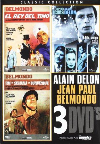 Foto Alain Delon+ Jean Paul Belmondo (3dvd)