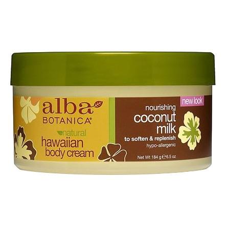 Foto Alba Botanica Natural Hawaiian Body Cream Nourishing Coconut Milk