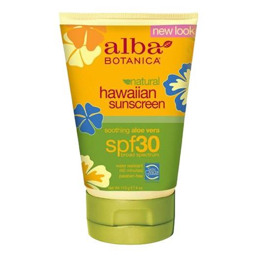 Foto Alba Botanica Natural Hawaiian Sunscreen Soothing Aloe Vera Broad ...