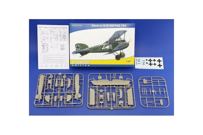 Foto Albatros D.III Oeffag 153 1/48 - Maqueta de avion Eduard Weeke