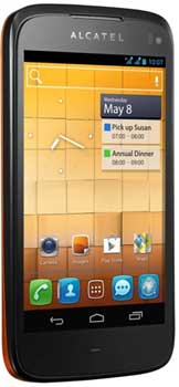 Foto Alcatel OT 997 Dual Sim Naranja. Móviles Libres