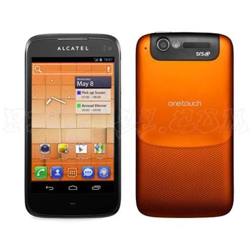 Foto Alcatel OT-997D Dual SIM Negro/Naranja