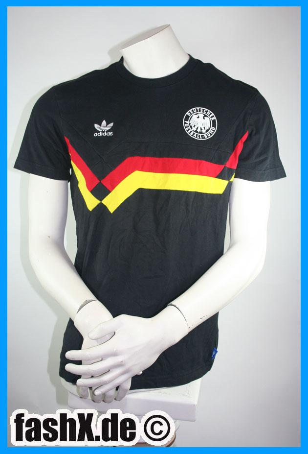 Foto Alemania camiseta Adidas negro talla M 1990