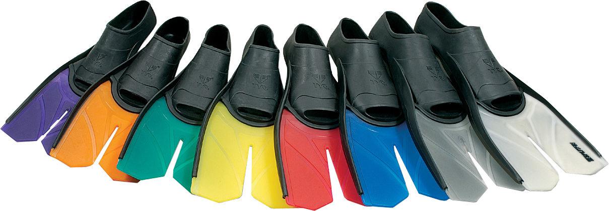 Foto Aletas de entrenamiento TYR - SplitFin (talla XS) - X-Small - US 3-4