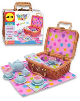 Foto Alex Childrens Toys Tea Set Basket