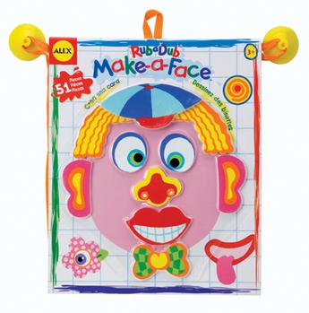 Foto Alex Toys Childrens Make a Face Bath Toy Stickers