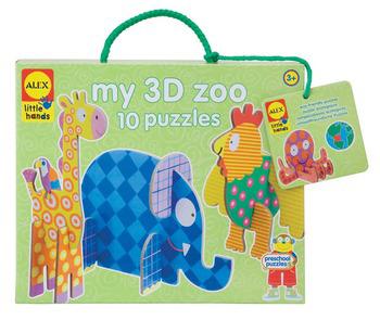 Foto Alex Toys Childrens My 3D Zoo Puzzle