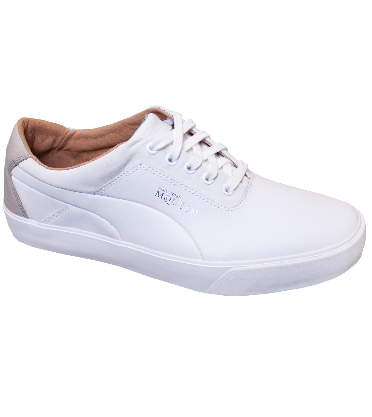 Foto Alexander McQueen for Puma White Classic Logo Trainer