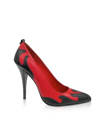 Foto Alexander McQueen Zapatos, McQ - Zapatos de Tacón Tonos Rojo y Negro