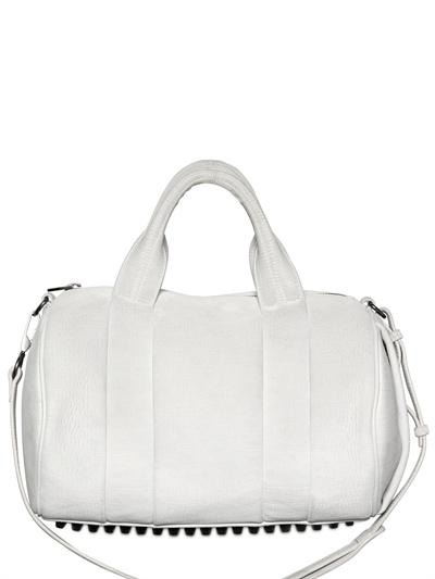 Foto alexander wang lasercut leather rocco top handle