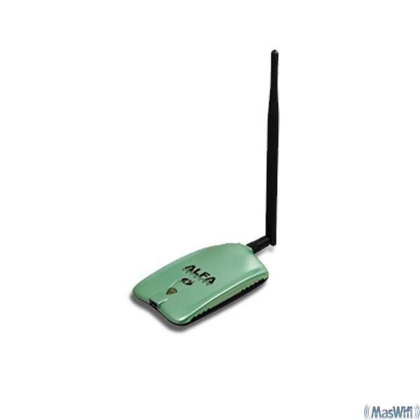 Foto Alfa Network AWUS036NH 2000mW Antena Wifi USB