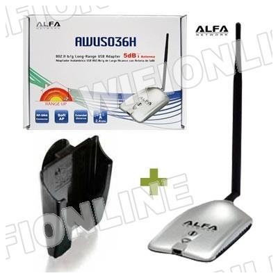 Foto Alfa network usb awus036h 1000mw (30dbi) v5