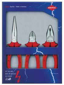 Foto Alicate aislado jgo.3pz knipex 00 20 12