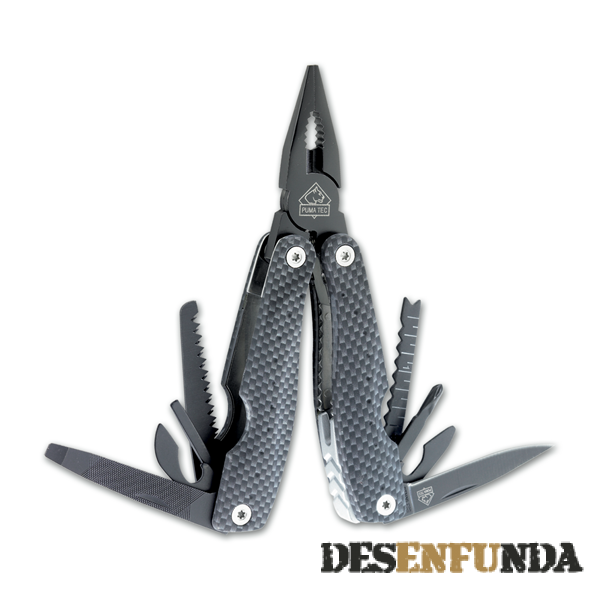 Foto Alicates multiusos negros Puma Tec 91024