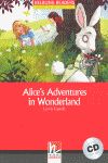 Foto Alice adventures in wonderland + cd