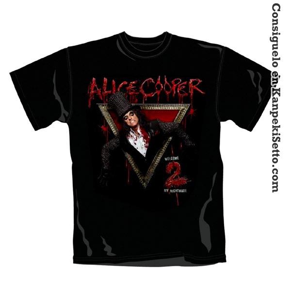 Foto Alice cooper camiseta welcome 2 my nightmare album talla xl