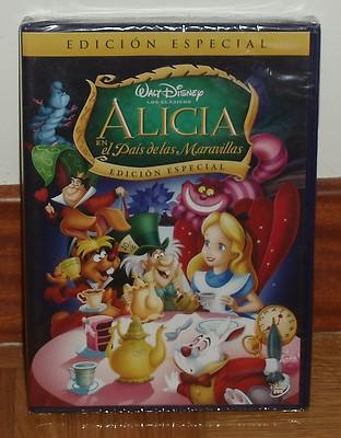 Foto Alice In Wonderland - Alicia En El Pais De Las Maravillas - Disney - Dvd - Nuevo