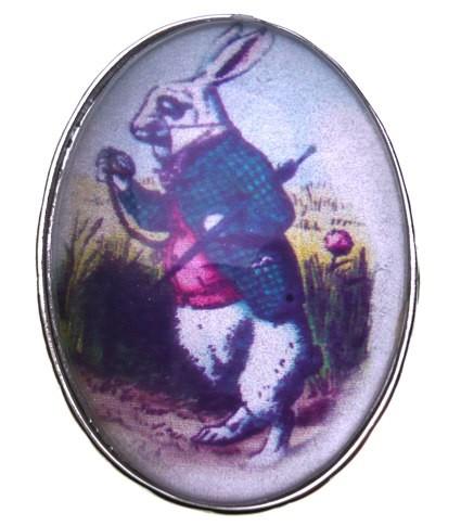 Foto Alice in Wonderland White Rabbit Ring