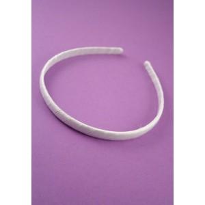 Foto aliceband - blanco, cinta, cinta de 1 cm de ancho de banda obligados