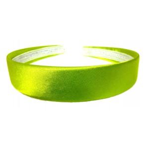 Foto aliceband - brillantes de color liso de 2,5 cm de ancho cinta de:verde