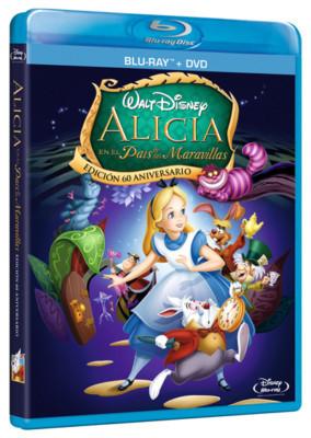Foto Alicia En El Pais De Las Maravillas Disney Dvd+blu Ray Alice In Wonderland