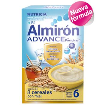 Foto Almiron - Advance 8 cereales con miel (600g) 6m