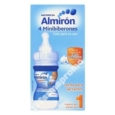 Foto almiron 1 liquido minibiberon 4 x 70ml