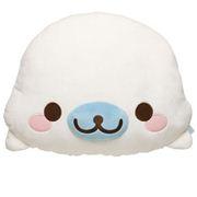 Foto Almohada blanca juguete peluche foca Mamegoma de San-X