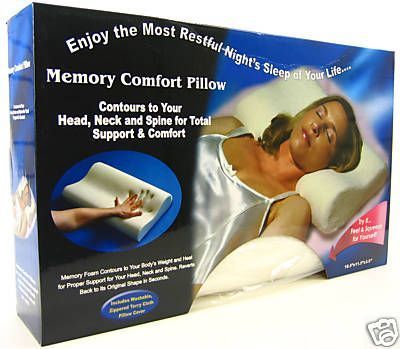 Foto Almohada Viscoel�stica Cervical    (x2)  -envio En 24/48h-