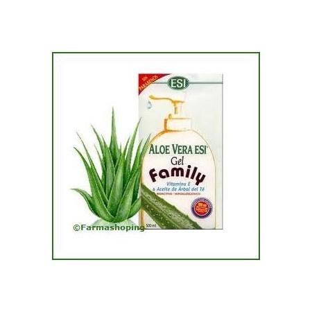 Foto Aloe Vera Gel Family (con árbol del té) 500 ml ESI